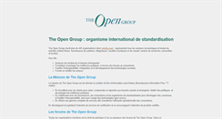 Desktop Screenshot of opengroup.fr