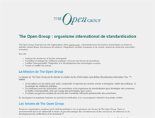 Tablet Screenshot of opengroup.fr