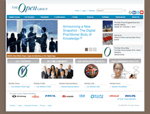 Tablet Screenshot of opengroup.org